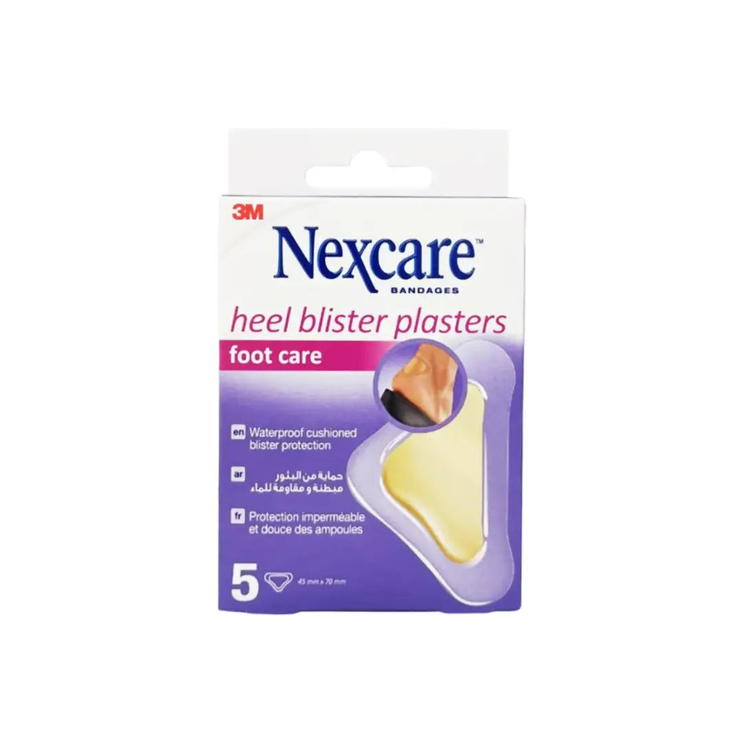 Nexcare Heel Blister Plasters, 5 Plasters