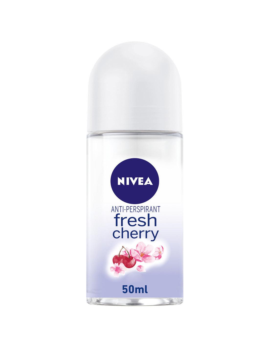 NIVEA Antiperspirant Roll-on for Women, Fresh Cherry Scent - Wellness Shoppee