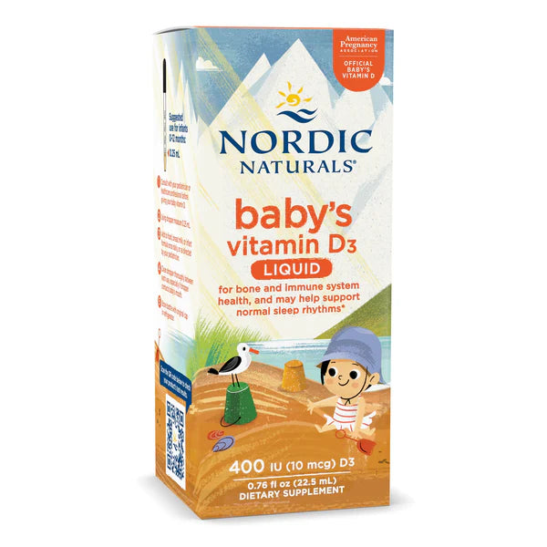 Nordic Naturals Baby's Vitamin D3 Drops