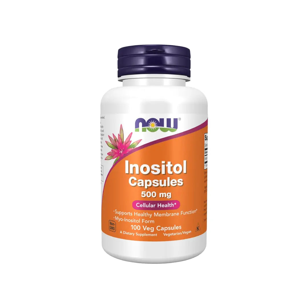 NOW Inositol 500mg, 100 Capsules