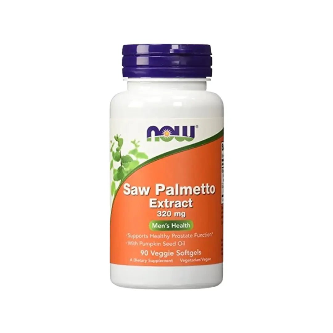 NOW Saw Palmetto Extract 320mg, 90 Softgels