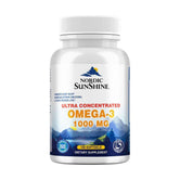 Nordic Sunshine Ultra Concentrated Omega 3 1000mg Softgels 100's - Wellness Shoppee