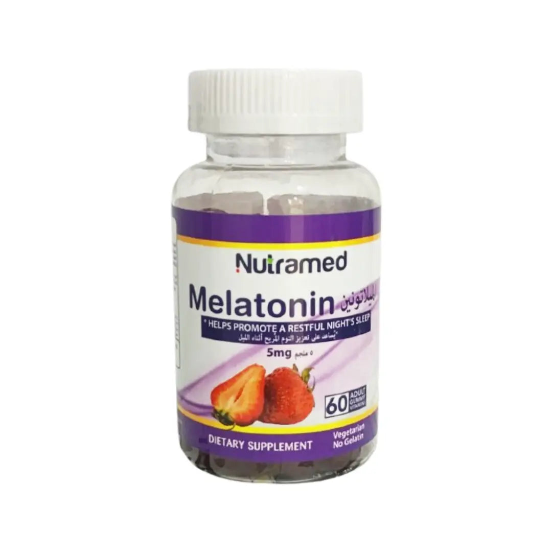 Nutramed Melatonin 5mg, 60 Gummies