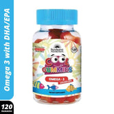 Sunshine Nutrition Cool Gummies Kids Omega 3 With Dha/Epa 120's - Wellness Shoppee