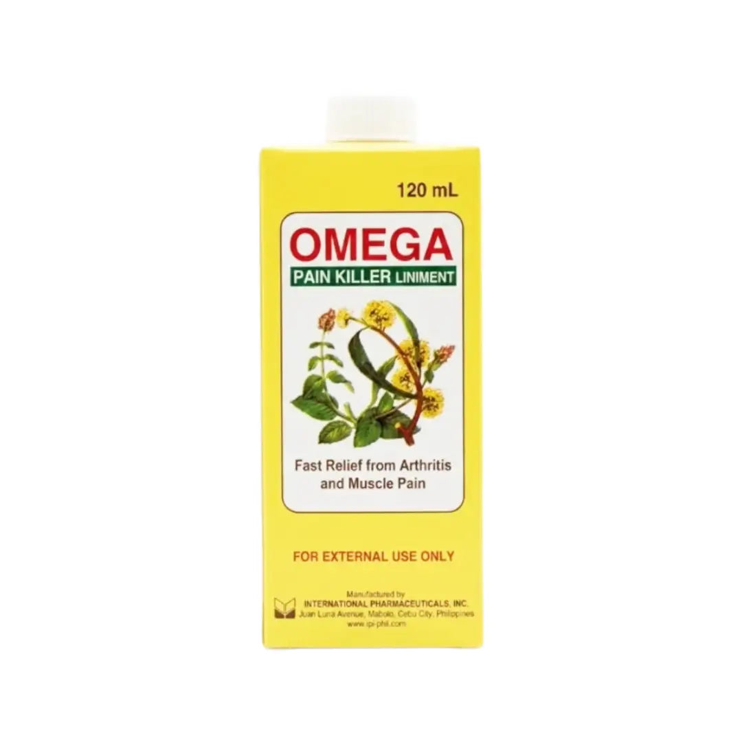 Omega Pain Killer Liniment, 120ml