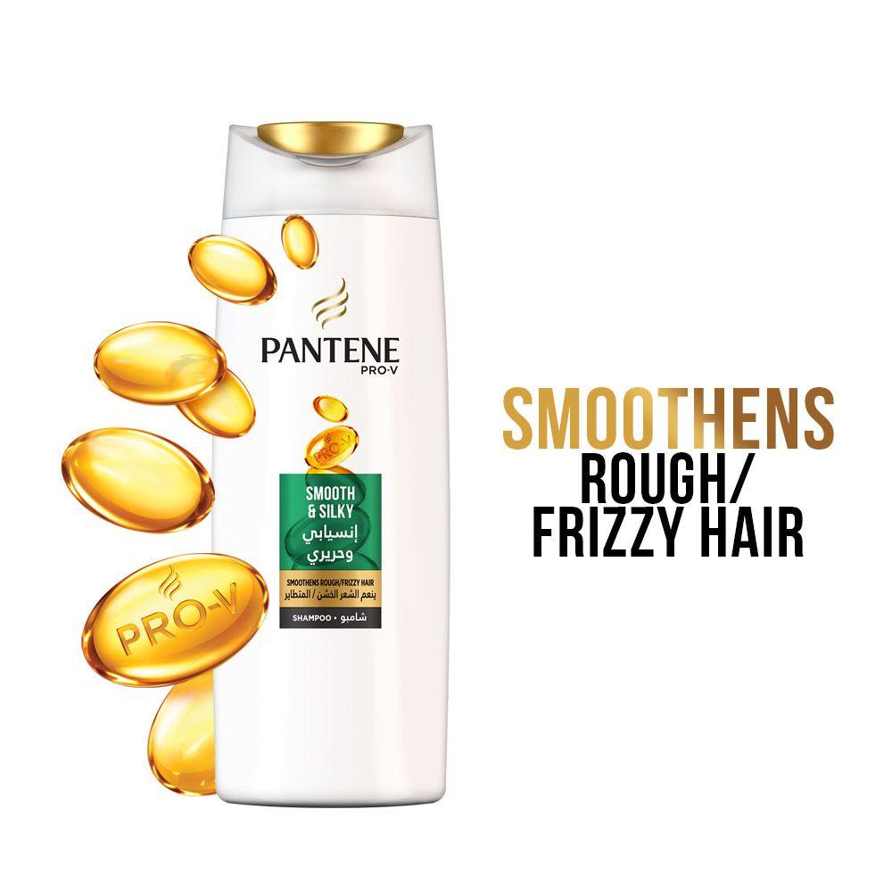 Pantene - Pro-V Smooth & Silky Shampoo - 400ml - Wellness Shoppee