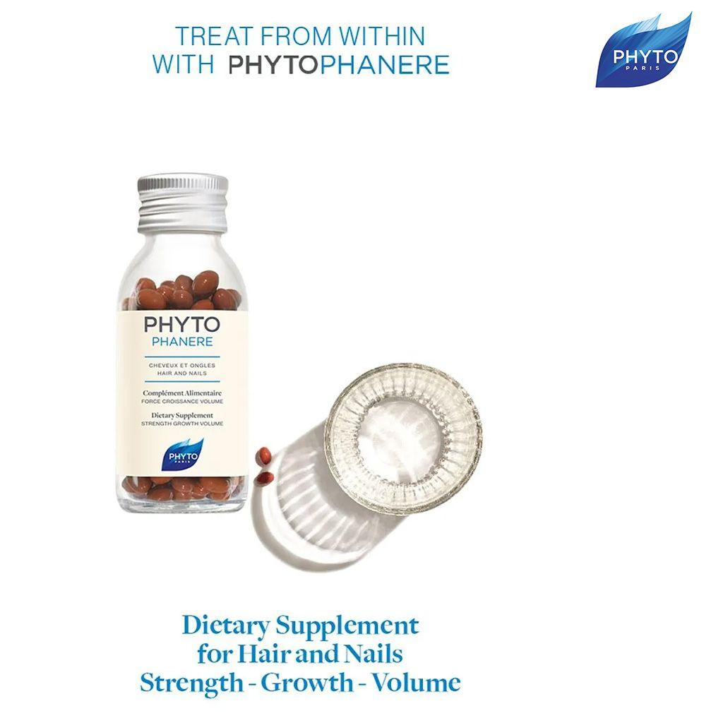 Phyto Phytophanere Hair & Nail Supplement Capsules, Pack of 120's - Wellness Shoppee