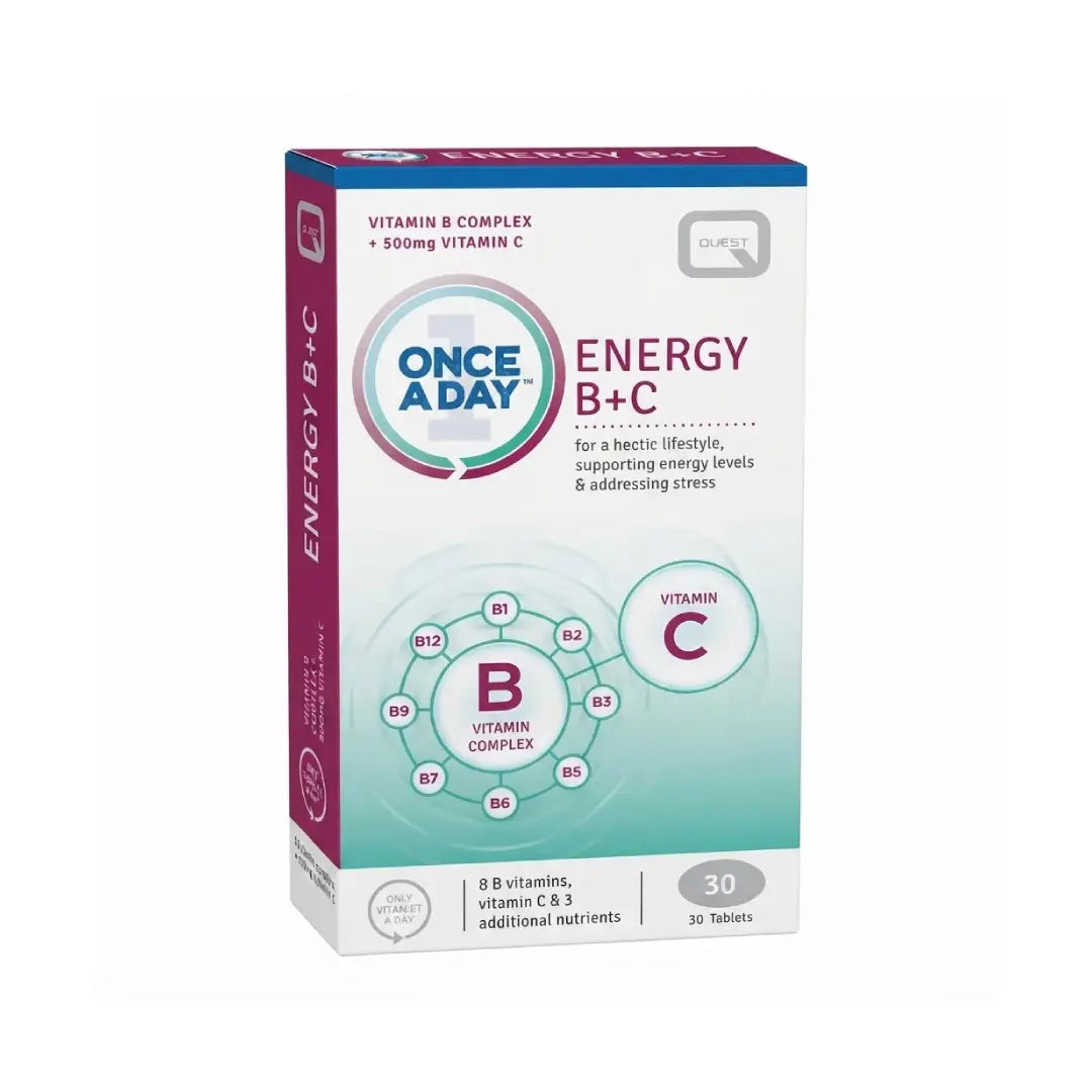 Quest Energy B+C Once A Day Tablets 30s
