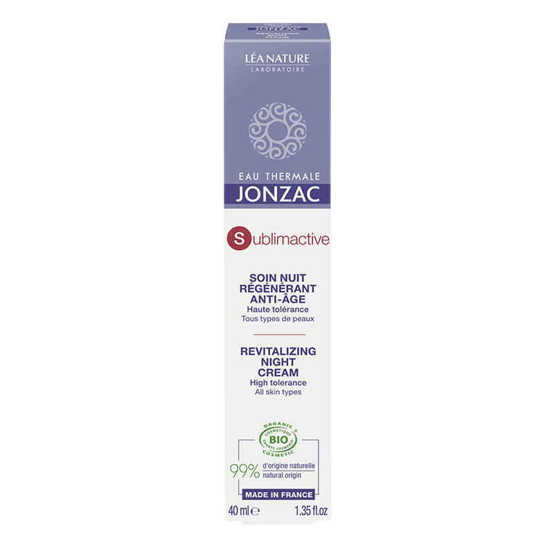 Eau Thermale JONZAC Sublimactive Revitalizing Night 40 Cream 40ml - Wellness Shoppee