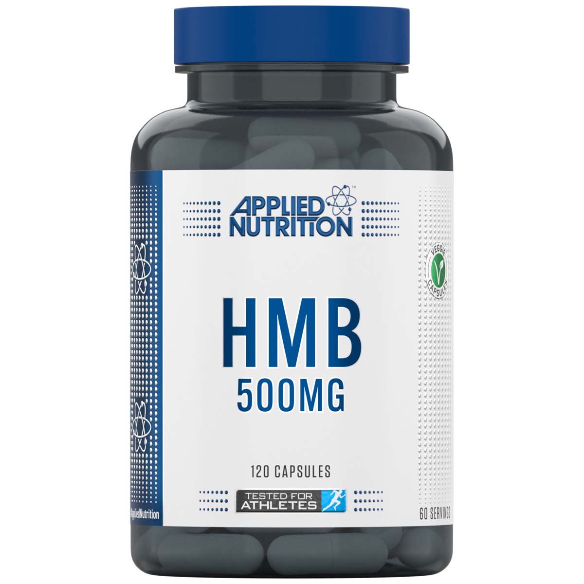 Applied Nutrition HMB, 500 mg, 120 Capsules, Promotes Lean Muscle Growth