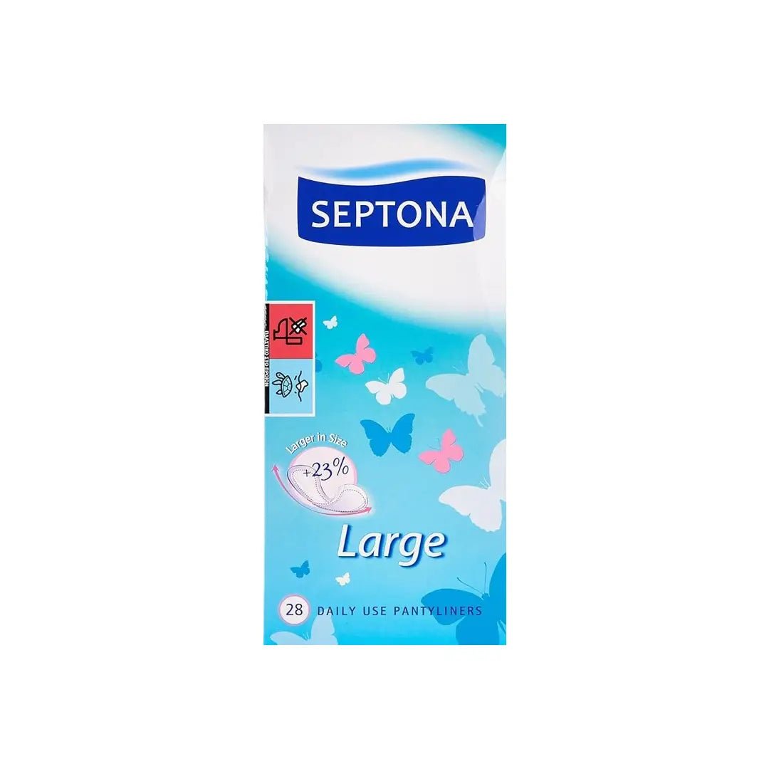 Septona Pantyliners Large, 28 Liners