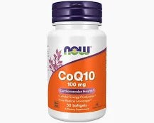 NOW CO Q10 100MG 50 SOFTGELS