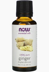 NOW Ginger Oil Pure - 1 oz