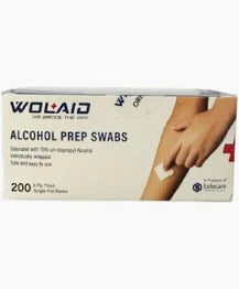 WOLAID Alcohol Prep Swab 100S/200s