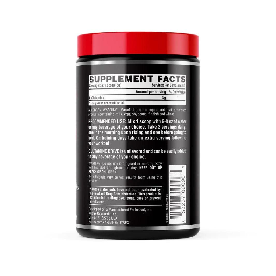 Nutrex Glutamine Drive 300g Powder - Wellness Shoppee