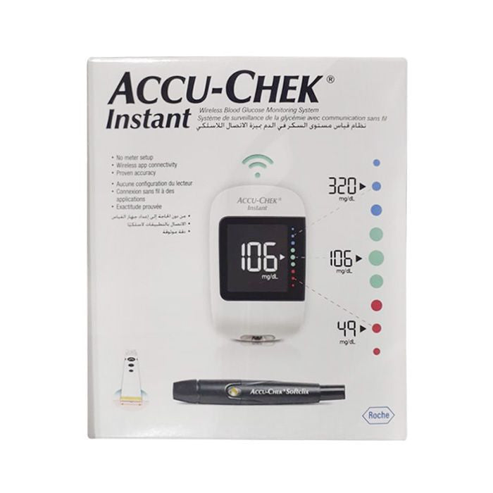 Accu Chek Instant Kit + Ua-611 Bp Monitor