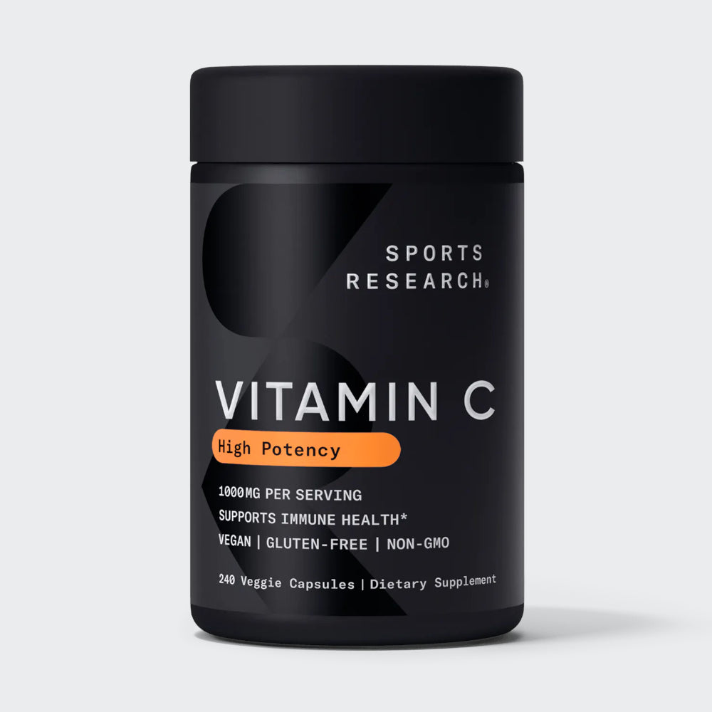 Sports Research High Potency Vitamin C 1000 mg 240 Veggie Capsules