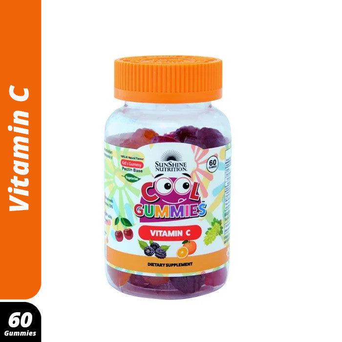 Sunshine Nutrition Cool Gummies Vitamin C 60's Gummies - Wellness Shoppee
