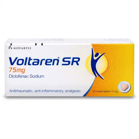 Voltaren SR 75 mg Coated Tablets 20 - Wellness Shoppee