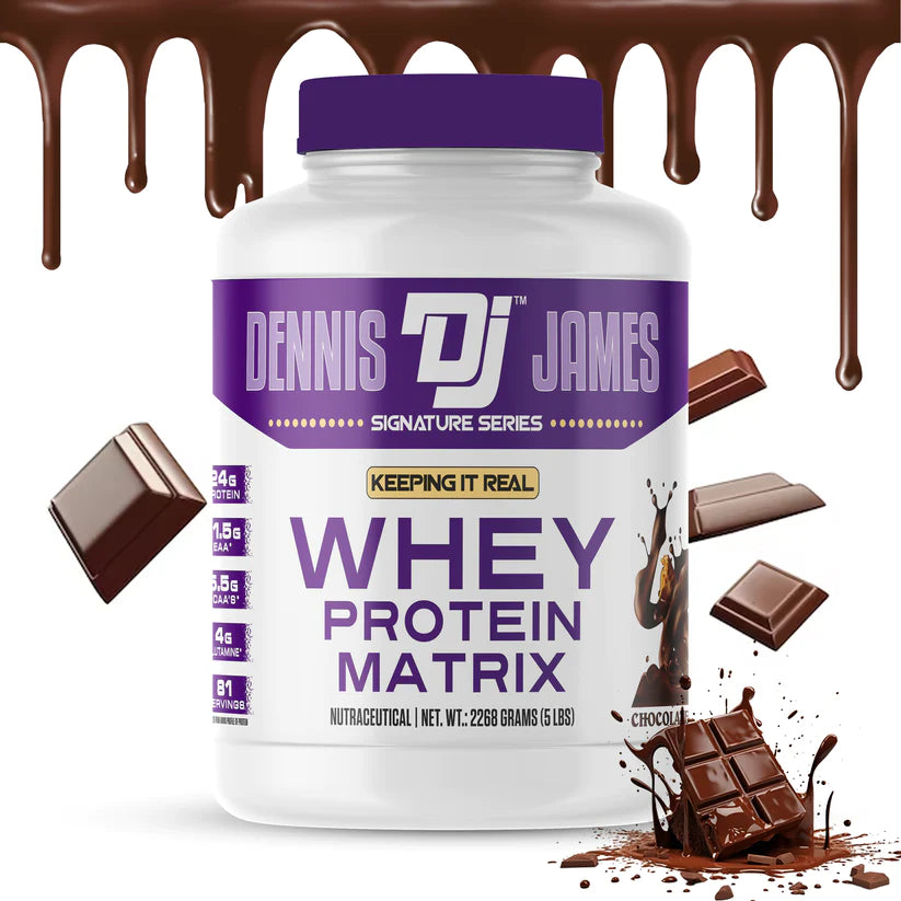 Dennis James Signature Series Whey Protein Matrix | 5lbs | 81 servings - Wellness Shoppee