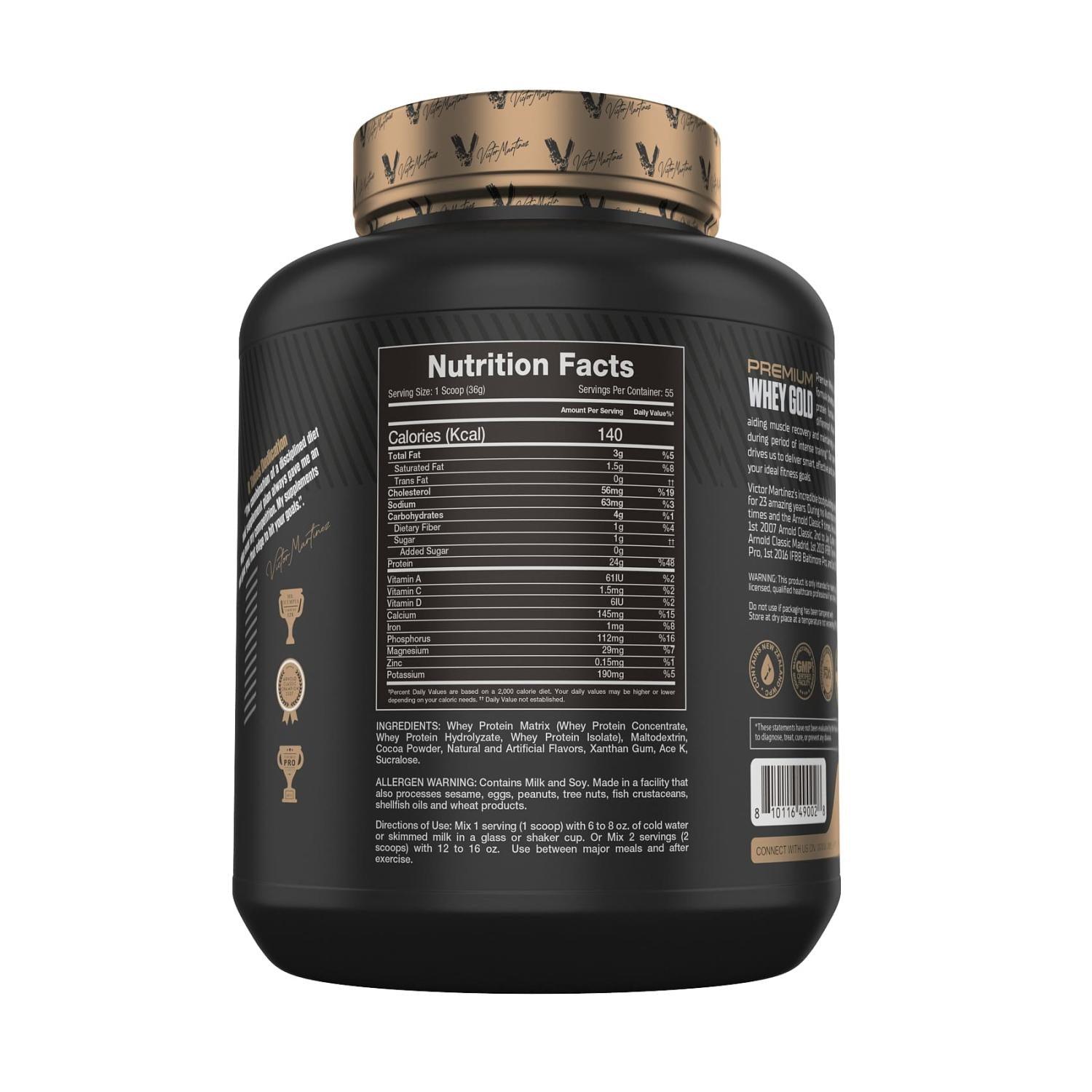 Victor Martinez Premium Whey Gold Protein 4LBS - Wellness Shoppee