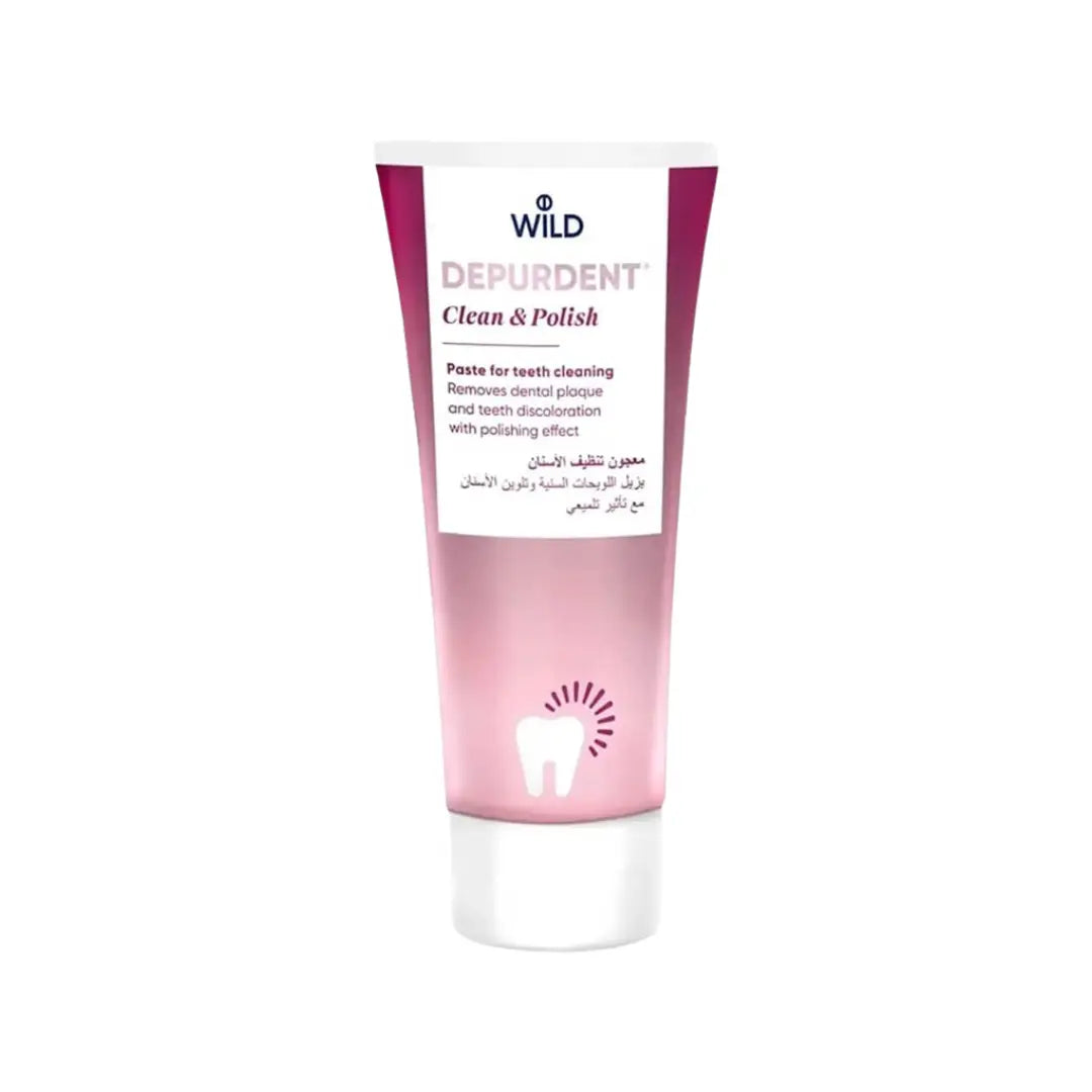 Wild Depurdent Clean & Polish Toothpaste, 75ml