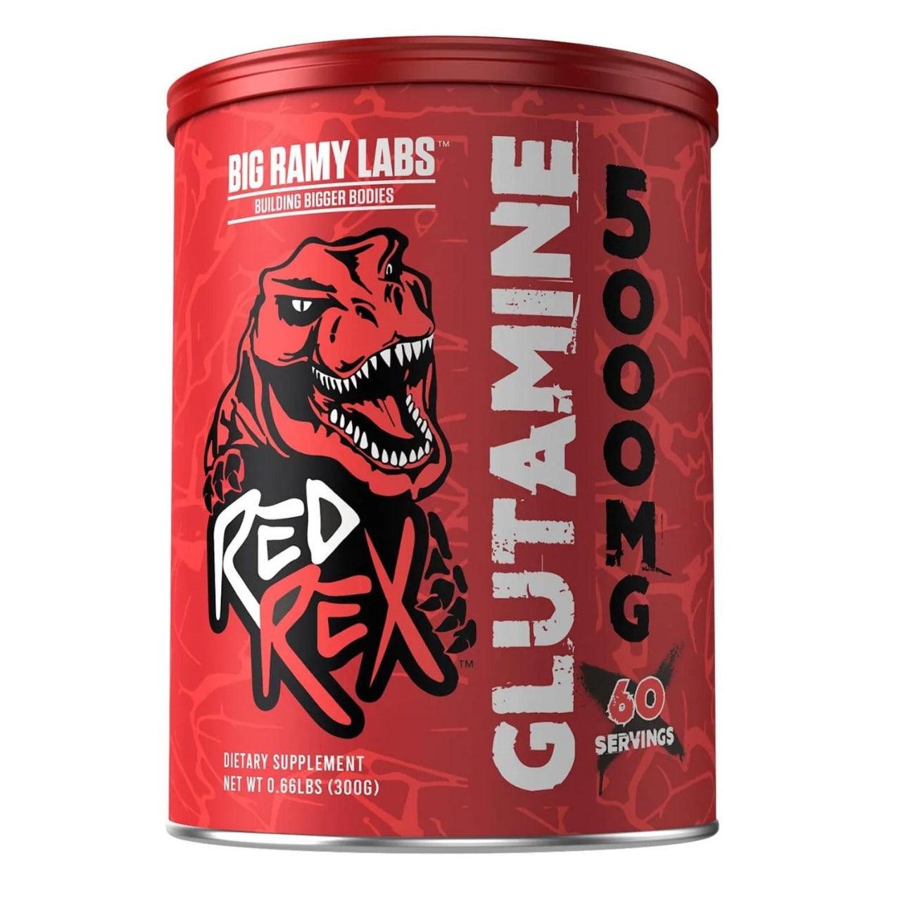 Big Ramy Labs Red Rex Glutamine, Unflavored, 300 Gm - Wellness Shoppee