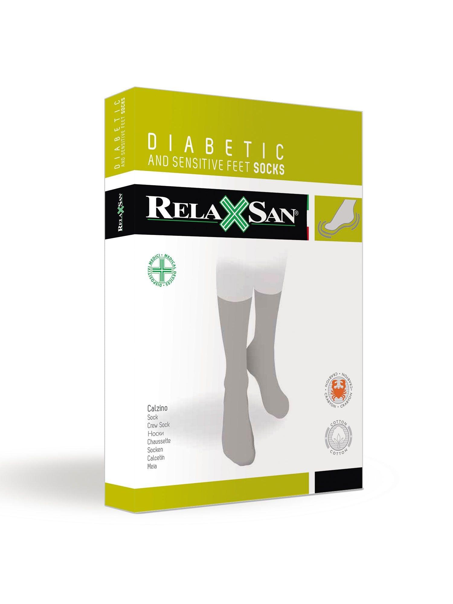 Diabetic knee socks with Crabyon fibre - Wellness Shoppee