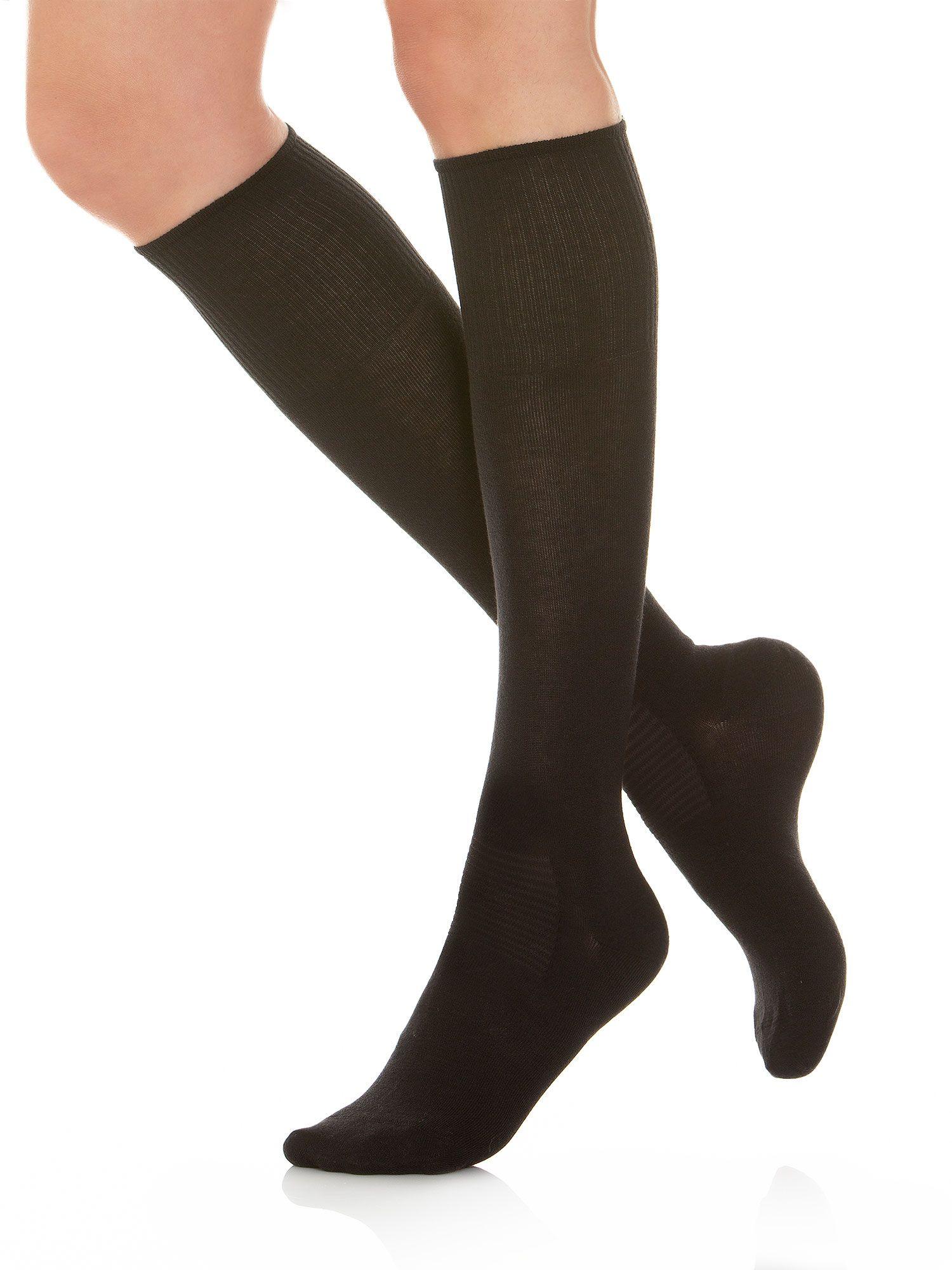 Diabetic knee socks with Crabyon fibre - Wellness Shoppee