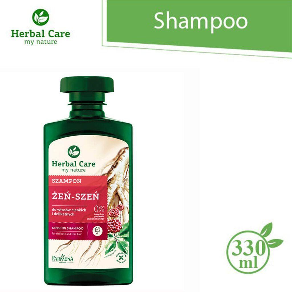 Farmona Herbal Care Ginseng Shampoo 330ml - Wellness Shoppee