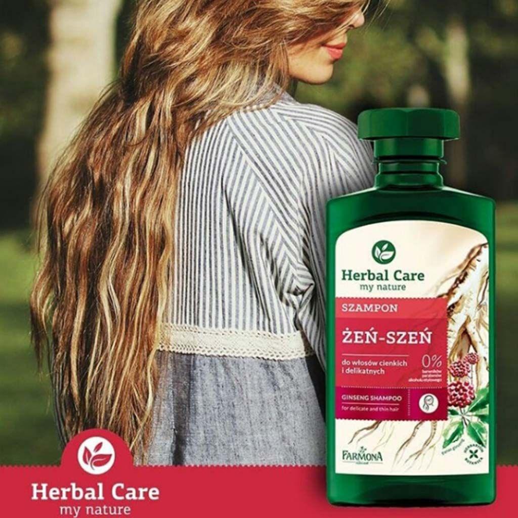 Farmona Herbal Care Ginseng Shampoo 330ml - Wellness Shoppee