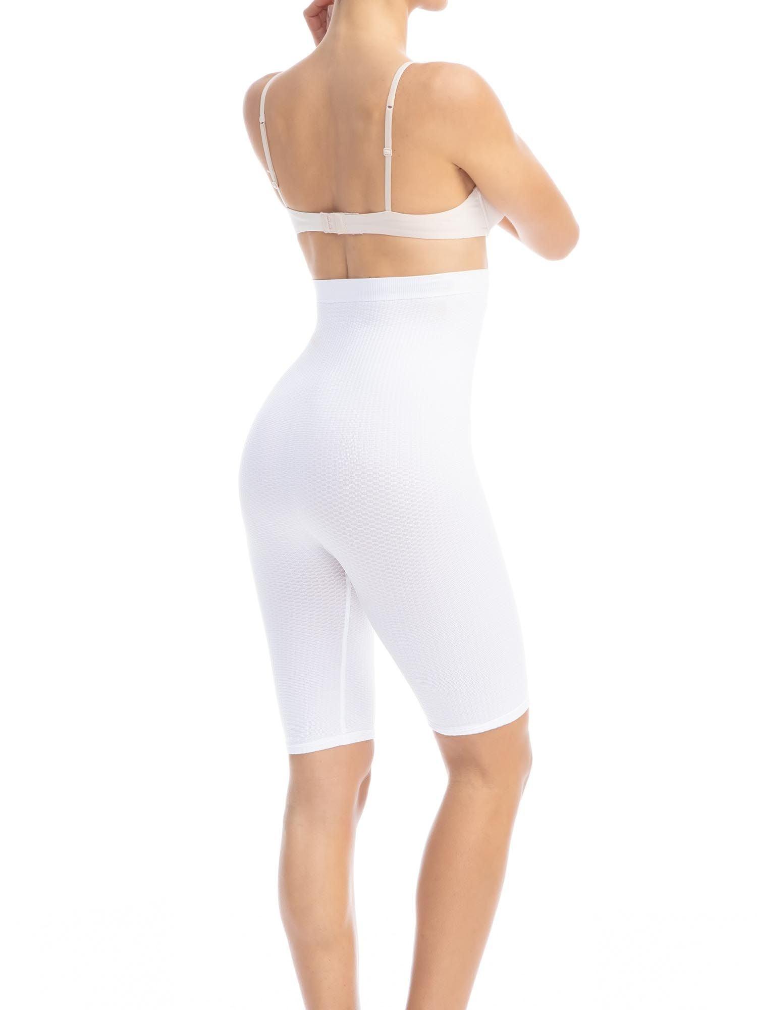 Women's high-waisted anti-cellulite micromassage shorts - Wellness Shoppee