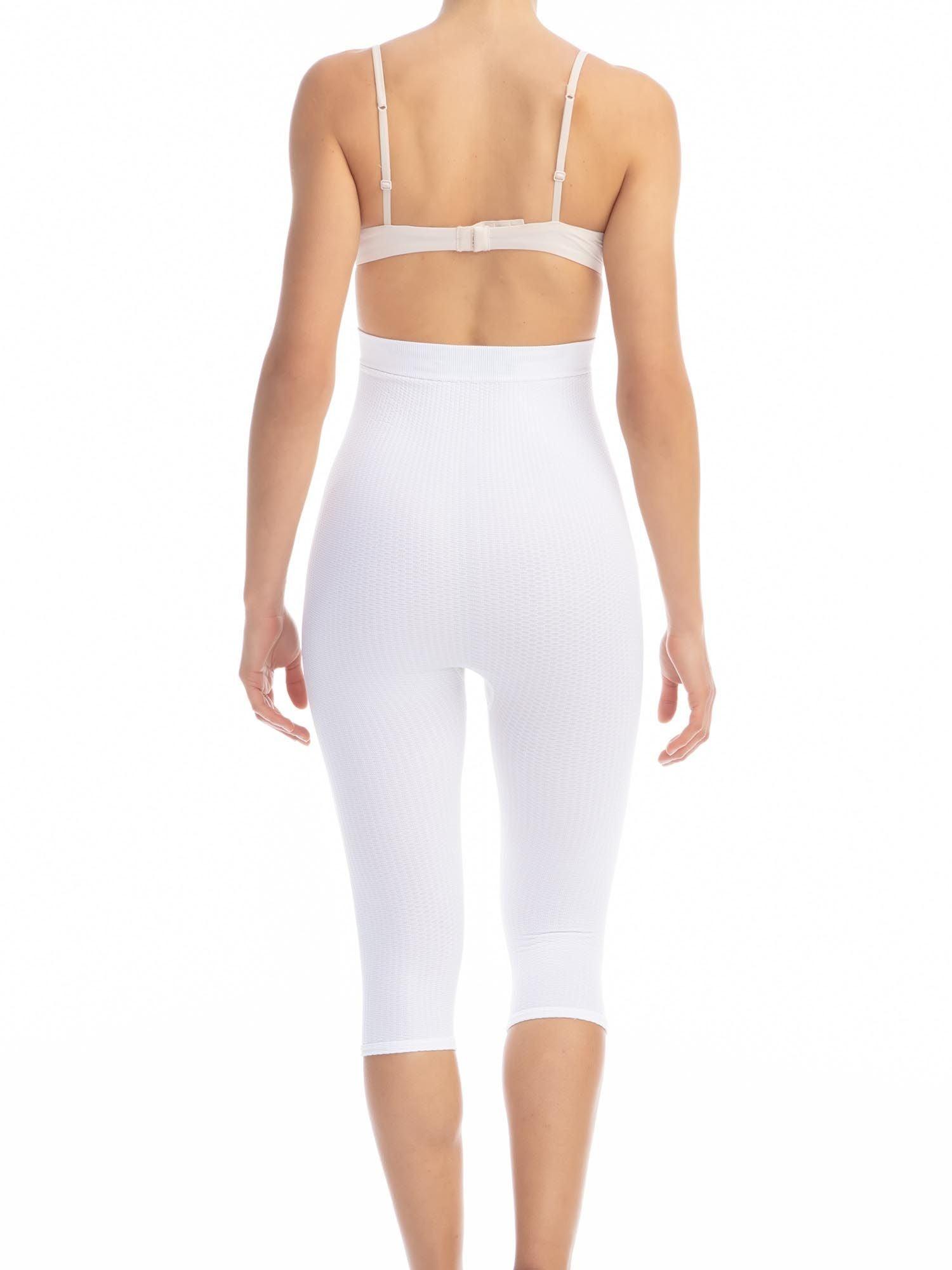 Women's high-waisted anti-cellulite micromassage capri leggings - Wellness Shoppee