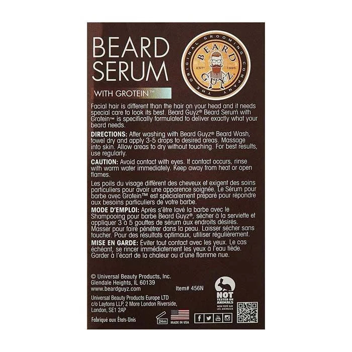 Beard Guyz Beard Serum With Grotein 1oz - Wellness Shoppee