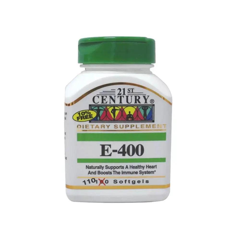 21st Century E-400IU Softgels 110s - Wellness Shoppee