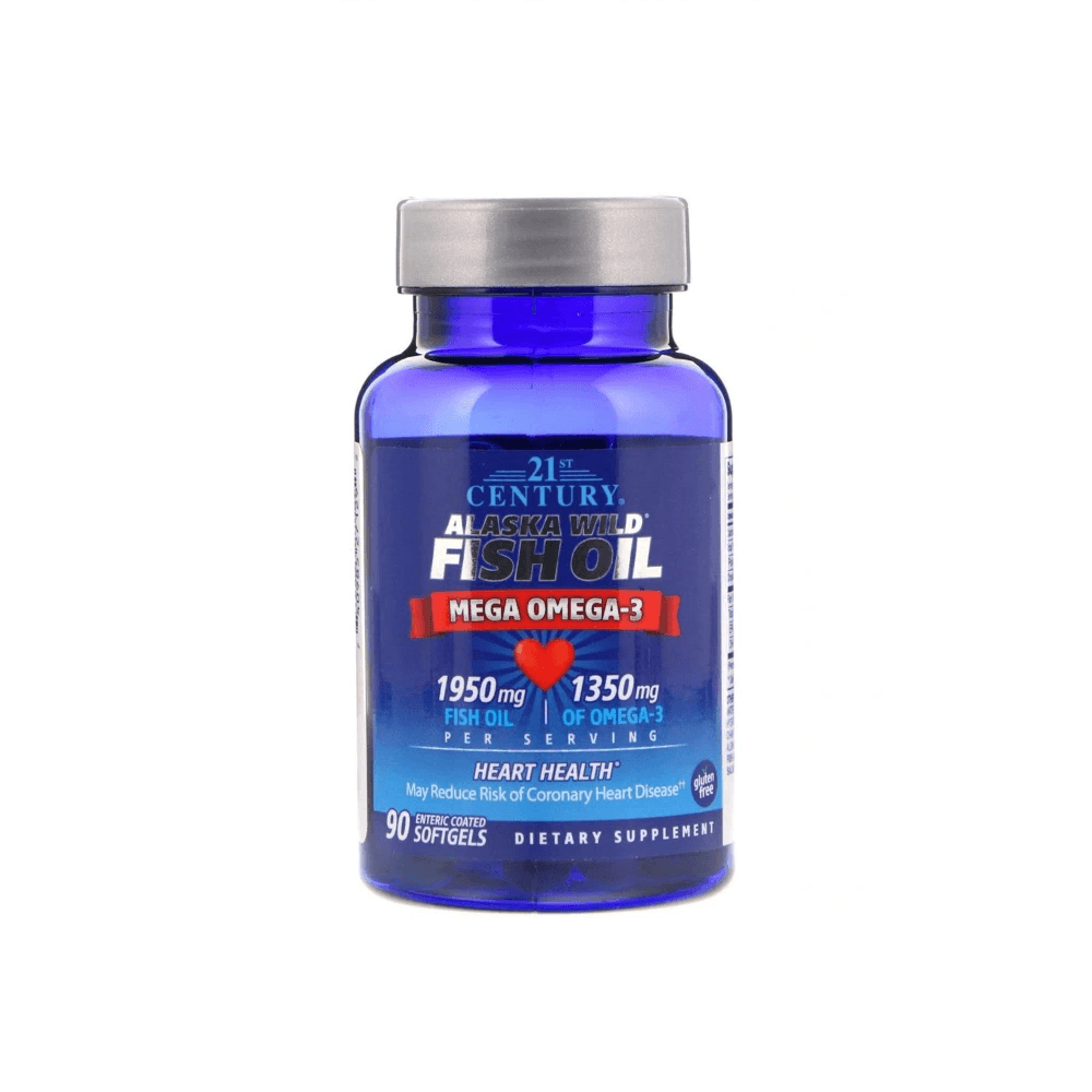 21st Century Alaska Wild Fish Oil Softgels 90s - Wellness Shoppee