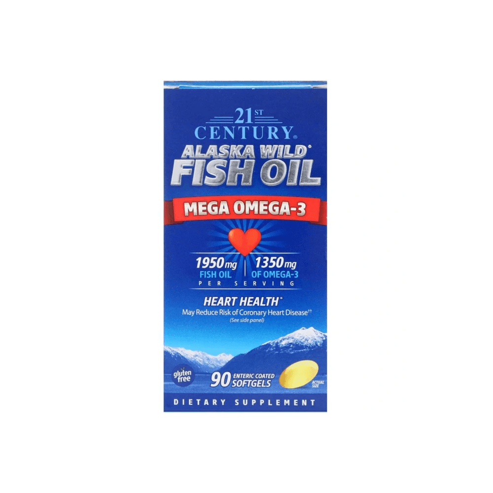 21st Century Alaska Wild Fish Oil Softgels 90s - Wellness Shoppee