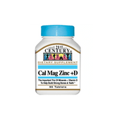 21st Century Cal Mag Zinc + D 90 Tablets - Wellness Shoppee