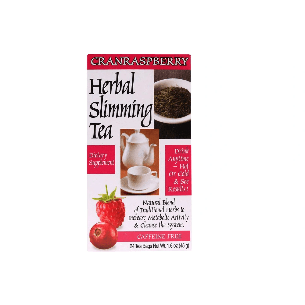 21st Century Herbal Slimming Tea CranRasberry 24s - Wellness Shoppee