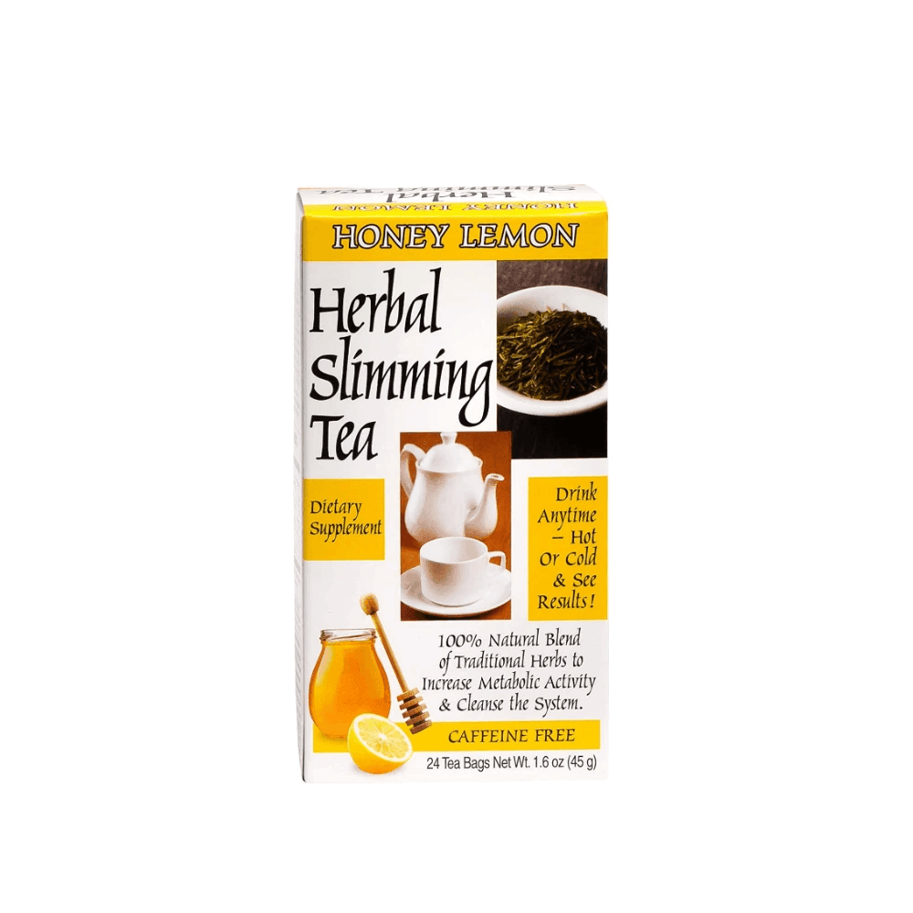 21st Century Herbal Slimming Tea Honey Lemon 24 Tea Bags - Wellness Shoppee