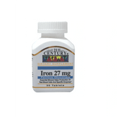 21st Century Iron 27mg Tablets 30s - Wellness Shoppee