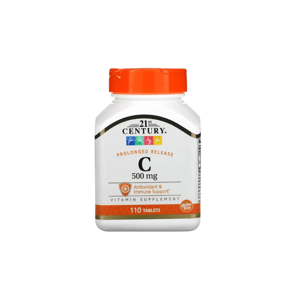 21st Century Vitamin C Prolonged Release 500 mg 110 Tablets - Wellness Shoppee