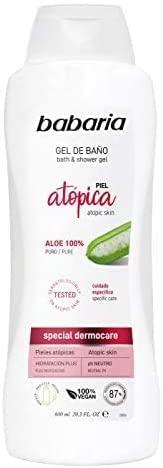 BABARIA SHOWER GEL ATOPIC SKIN ALOE - Wellness Shoppee