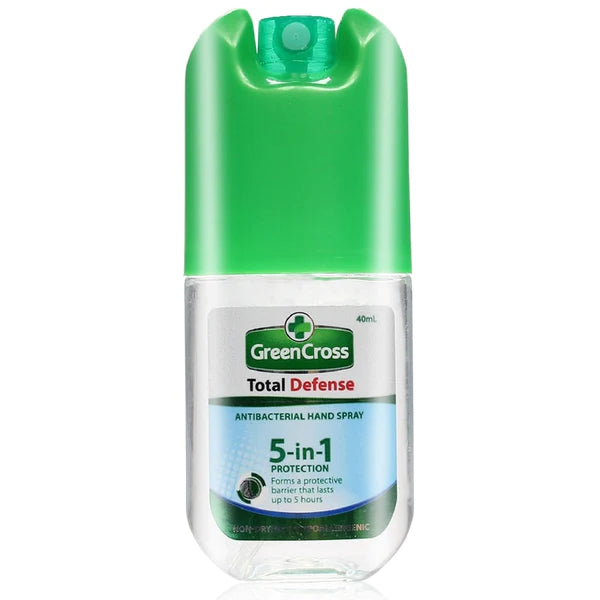 Green Cross Total Defense 5in1 40Ml Hand Spray - Wellness Shoppee