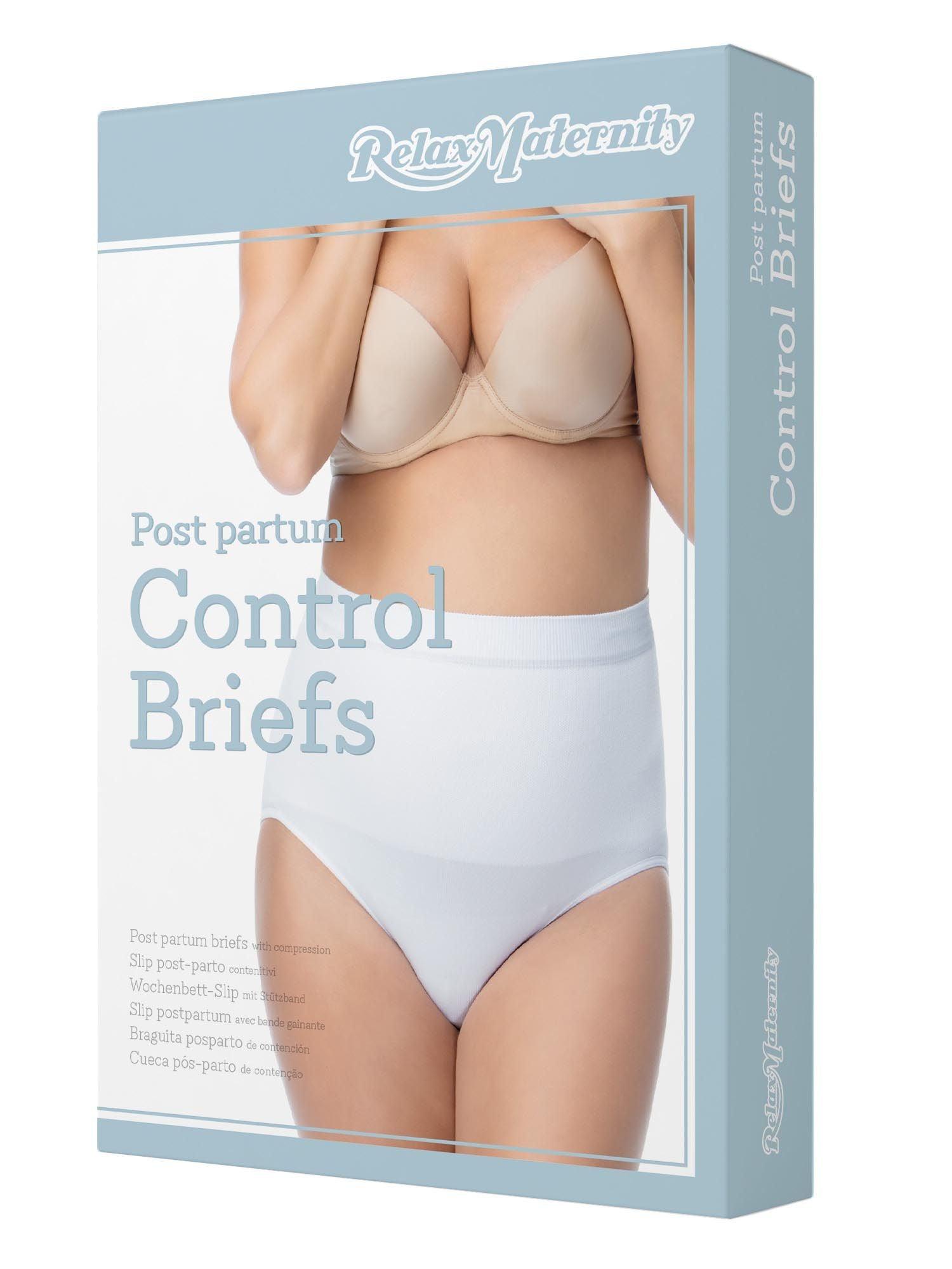 Cotton high-waist postpartum control knickers - Wellness Shoppee