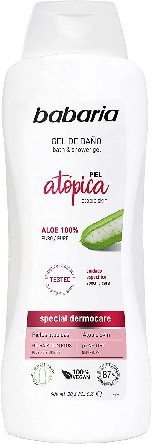 BABARIA SHOWER GEL ATOPIC SKIN ALOE - Wellness Shoppee