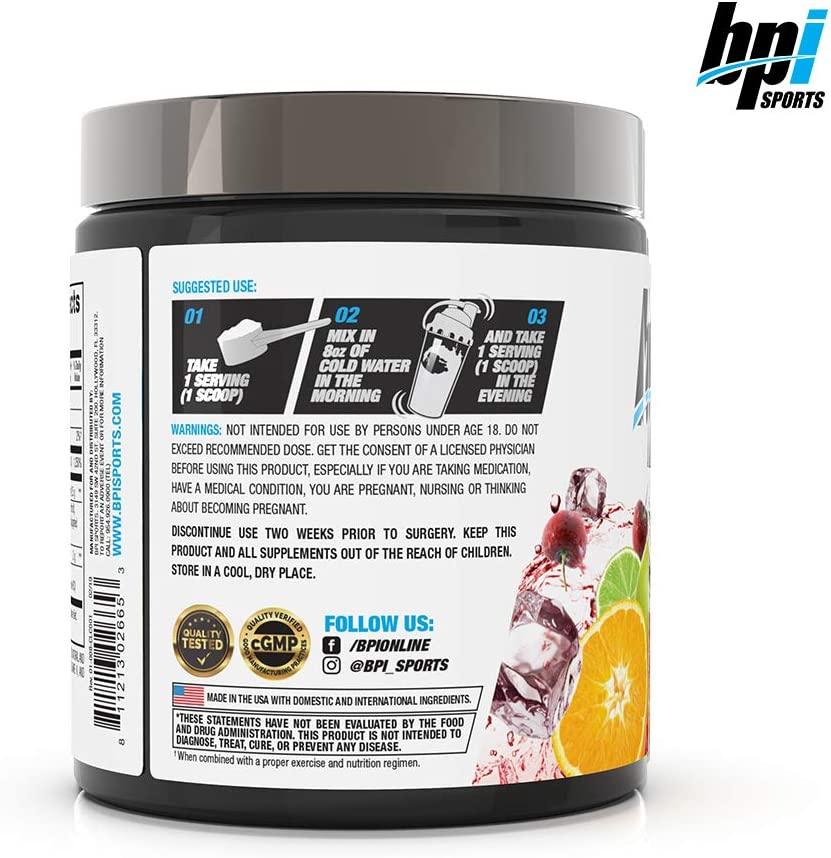 BPI Sports Health CLA + Carnitine Non-Stimulant Formula (Fruit Punch, 50 Servings) - Wellness Shoppee