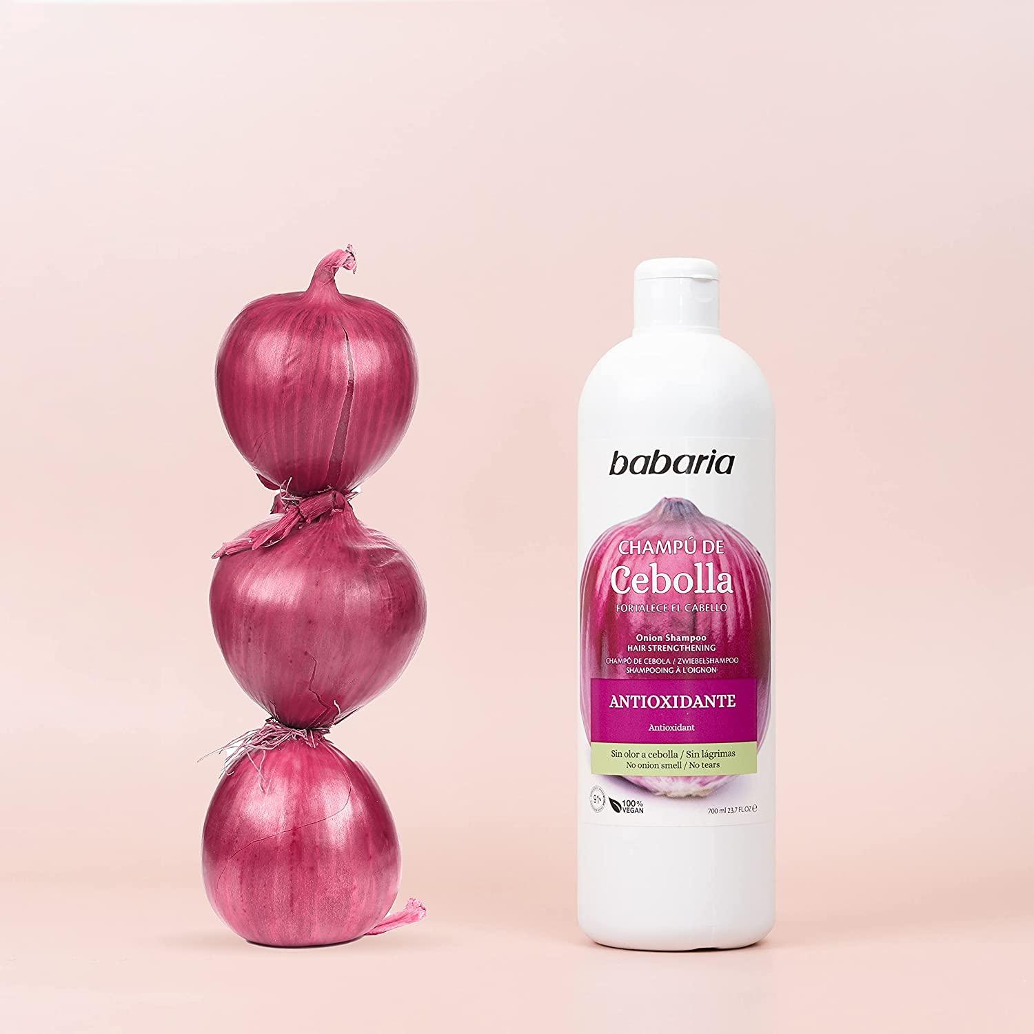 BABARIA SHAMPOO ONION 600 ML - Wellness Shoppee