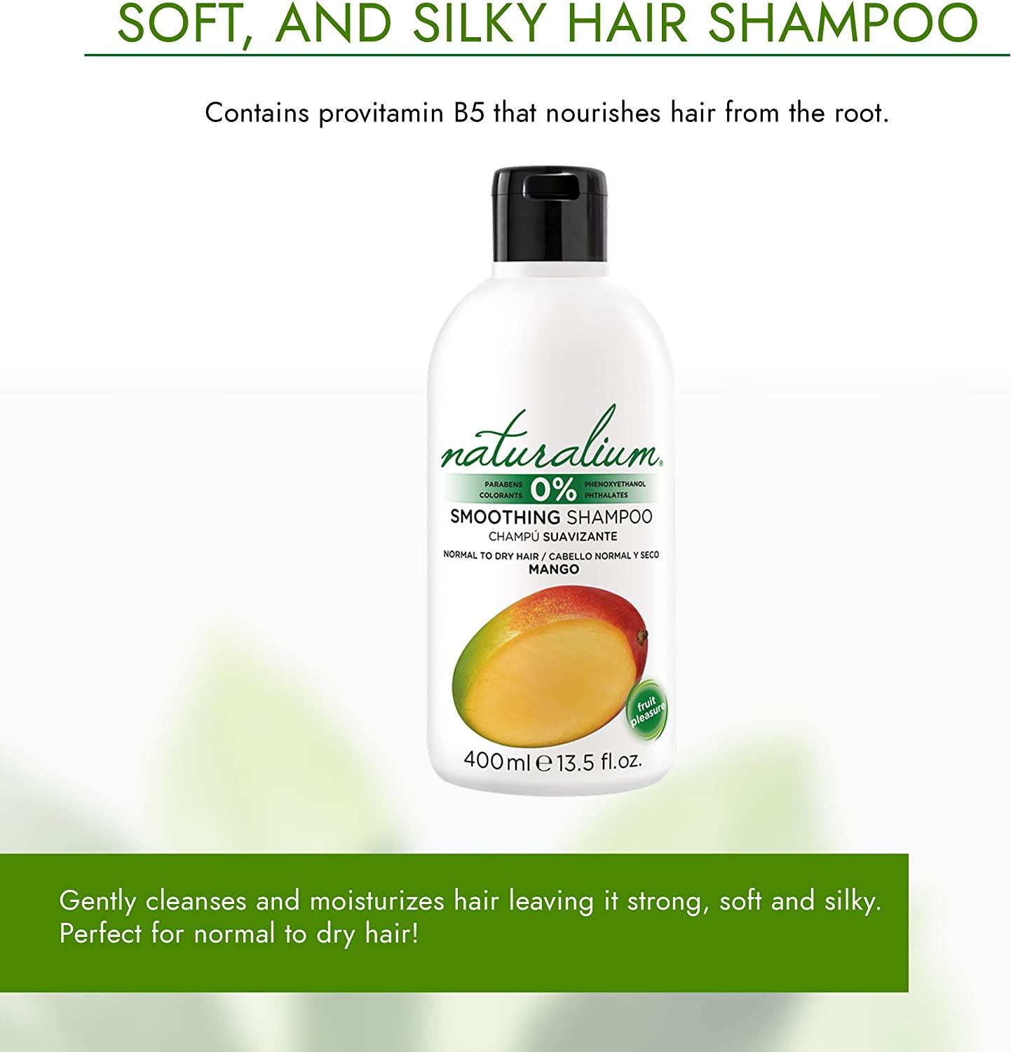 Naturalium Shampoo And Conditioner, Mango 400 Ml - Wellness Shoppee