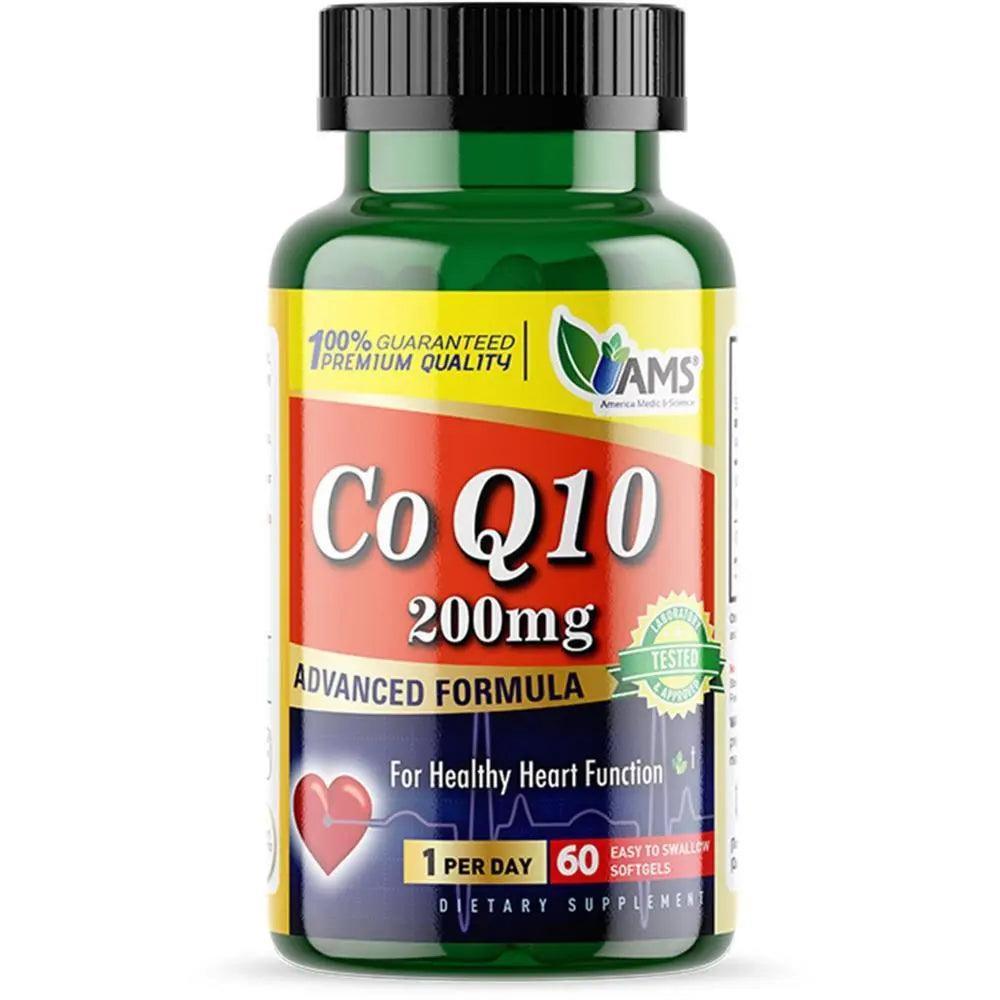 AMS COQ10 200mg Softgel 60s - Wellness Shoppee